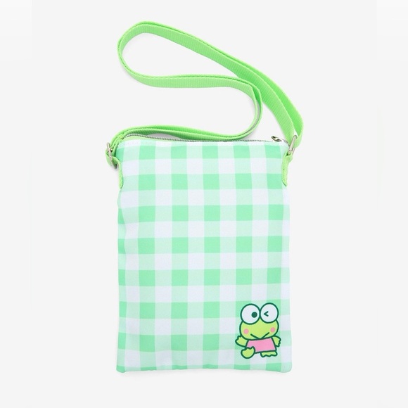 Loungefly Sanrio Keropi Crossbody Passport Bag - Picture 2 of 7